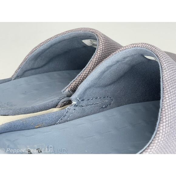 Women's Size 7 Blue Clog Mule Comfort Slip On Casual Walk Work Slip Resistant - Picture 9 of 11